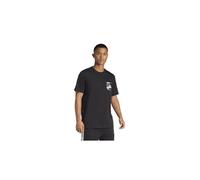 adidas Uomo Camo Woven Pocket Graphic T-Shirt, Black, XXL