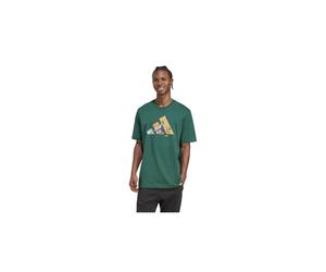 Camiseta adidas ddl skate hombre verde L