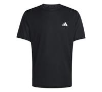 Adidas Camiseta Workout Essentials Base 3-Stripes Hombre Negro/Blanco Talla S