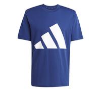 ADIDAS SPORTSWEAR Camiseta funcional 'Essentials' azul oscuro / blanco, Talla S