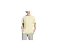 Camiseta adidas essentials single jersey 3-stripes hombre amarill S