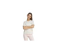 Camiseta adidas essentials small logo mujer beige S