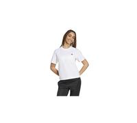 Camiseta adidas essentials small logo mujer blanco L