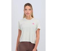 Adidas Mujer Own The Run Melange T-Shirt, Orbit Grey Mel, M