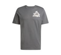CAMISETA ADIDAS JD8211 GRIS HOMBRE MANGA CORTA ALGODON