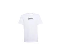 Adidas Camiseta infantil Linear 160 Linear Logo Blanco/Negro 11-12 años