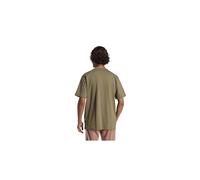 Camiseta adidas linear hombre verde oscuro/negro L