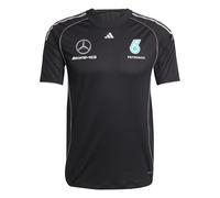Adidas Hombre Mercedes - AMG Petronas Formula One Team Mechanics Jersey Men, Black/Reflective Silver, XXL