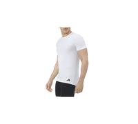 Camiseta adidas ss crew 2p active flex cotton hombre blanco M
