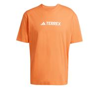 adidas Hombre Terrex Classic Logo T-Shirt, Semi Impact Orange, XL