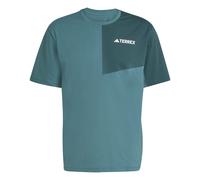 adidas Hombre Terrex Multi Climacool T-Shirt, Mystery Green, XL