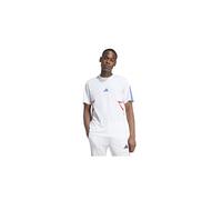 Camiseta adidas tiro cb tee hombre blanco M