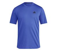 adidas Hombre Train Essentials Feelready Training tee, Semi Lucid Blue/Black, XXL