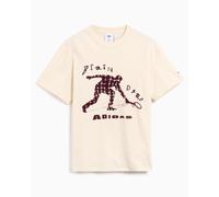 Camiseta adidas x Brain Dead para hombre Beige M