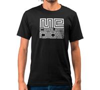 Camiseta Adulto/Niño ME CAGO EN Dios para Modernos - Camisetas Chorras para Gañanes, Gente De Mal Vivir y Peor Dormir, Tallas Especiales (Negro, M)