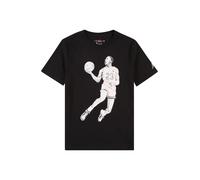 Camiseta 'AIR' Infantil Jordan 122-128 rojo claro / negro / blanco
