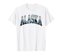 Camiseta Alaska - Retro Vintage Viajes Al Aire Libre Montaña Camiseta