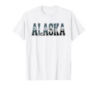 Camiseta Alaska - Retro Vintage Viajes Al Aire Libre Montaña Camiseta