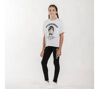 Camiseta algodón Miércoles Niña blanca 9-10 AÑOS