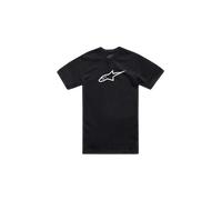 Alpinestars Original Logo tee Camiseta de Manga Corta Cuello Redondo, Negro, M para Hombre