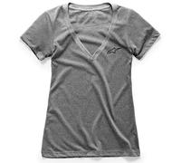 camiseta alpinestars ageless v-neck mujer gris XL