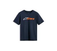 Camiseta Alpinestars Always 2.0 CSF Azul marino/Blanco/NaranjaL Azul marino,Blanco,Naranja