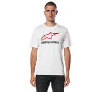 Camiseta Alpinestars Always 2.0 CSF Blanco/Rojo/NegroL Blanco,Rojo,Negro