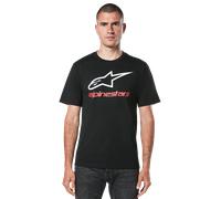 Camiseta Alpinestars Always 2.0 CSF Negro/Blanco/RojoS Negro,Blanco,Rojo