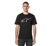 Camiseta Alpinestars de algodón para hombre ~ Ageless Shadow CSF negro rojo