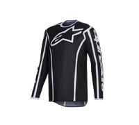 alpinestars Fluid Apex Camiseta MX Negro/Gris M hombres