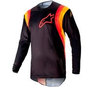 camiseta alpinestars fluid corsa negro M