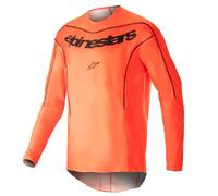 camiseta alpinestars fluid lurv 23 naranja / negro XL
