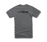 Camiseta Alpinestars Hombre Algodn SS ~ Ride 3.0 Negro Carbn
