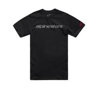 Camiseta Alpinestars Linear Wordmark 2.0 CSF negro-gris-rojo 2XL
