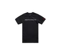 Alpinestars Linear Wordmark 2.0 Camiseta, negro-gris, tamaño 2XL para Hombres