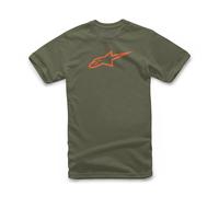 Camiseta Alpinestars Mens Cotton SS ~ Ageless Classic Military Orange
