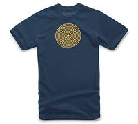 camiseta alpinestars oscar spiral azul / amarillo S