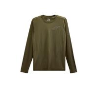 Camiseta Alpinestars Pursue Performance LS Verde MilitarS Verde Militar