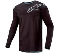 camiseta alpinestars racer graphite 23 negro M