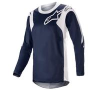 camiseta alpinestars racer hoen - azul / blanco XL