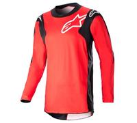 camiseta alpinestars racer hoen - rojo / negro XL