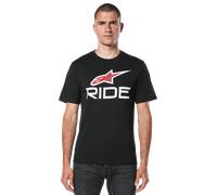 §Camiseta Alpinestars Ride 4.0 CSF Negro-Blanco-Rojo§