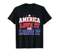 Camiseta America Love It Or Leave It Camiseta