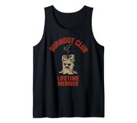 Camiseta Angry Artist Burnout Humor Creative Rage Art Block Camiseta sin Mangas