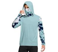 Camiseta Anti UV Hombre Manga Larga Verano Ropa Deportiva Protección UV UPF 50+ Ligero Y Transpirable Camisa Pesca Secado Rápido Chaqueta Con Capucha Para Senderismo Deporte Al Aire Libre, malva, M