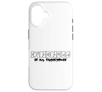 Camiseta antibullying estilo cómic Kindness is my Superpower Carcasa para iPhone 16