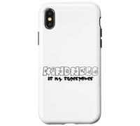 Camiseta antibullying estilo cómic Kindness is my Superpower Carcasa para iPhone X/XS