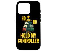 Camiseta Árbol de Navidad Gamer Ho Ho Hold My Controller Carcasa para iPhone 16 Pro