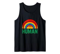 Camiseta arcoíris humano del amor del mes del orgullo gay Camiseta sin Mangas
