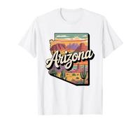 Camiseta Arizona Flag - Arizona Cactus Desert AZ Pride Camiseta